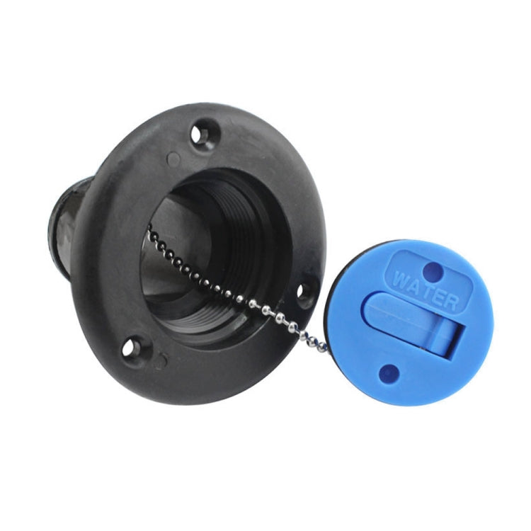 38mm Yacht Radiator Cover Water Inlet (Black)