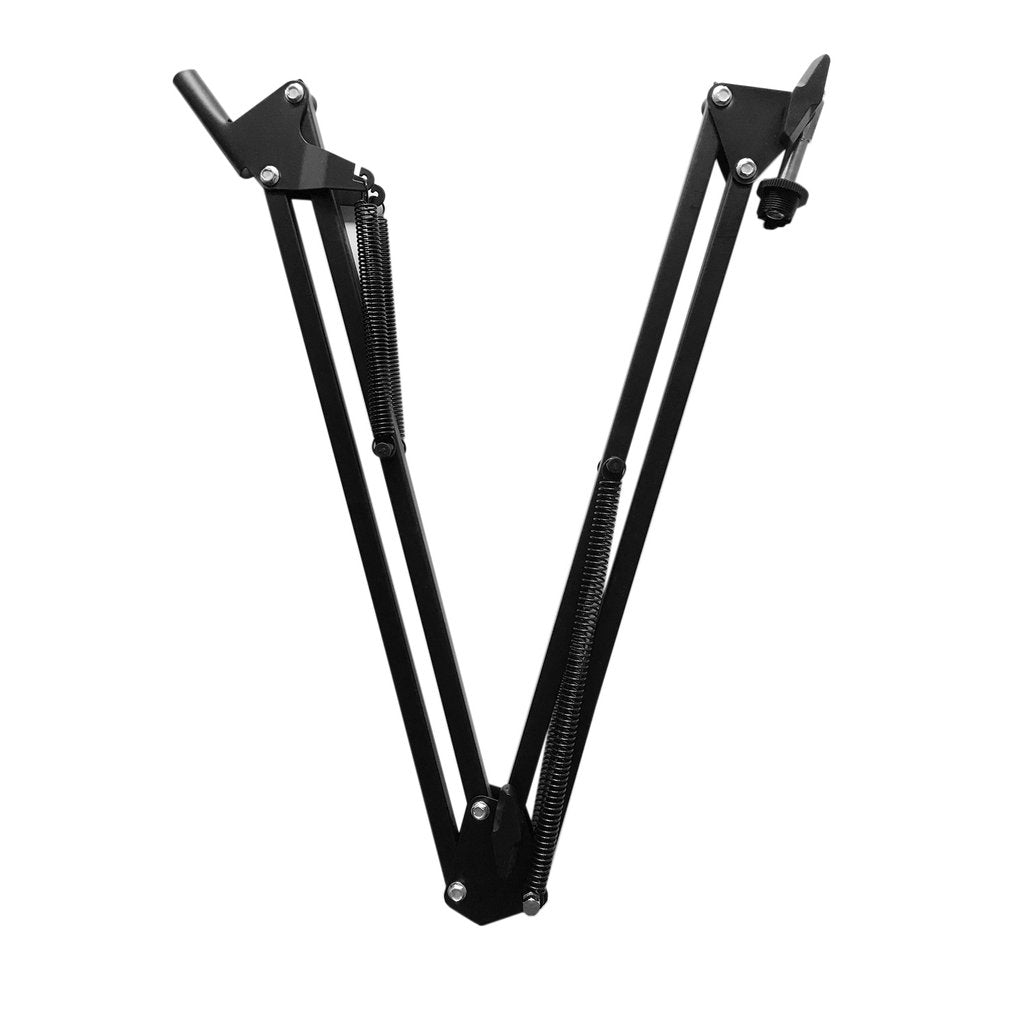 BM-800 Karaoke KTV Singing Wired Audio Vocal Studio Condenser Computer Microphone + Stand Set - Black / Silver