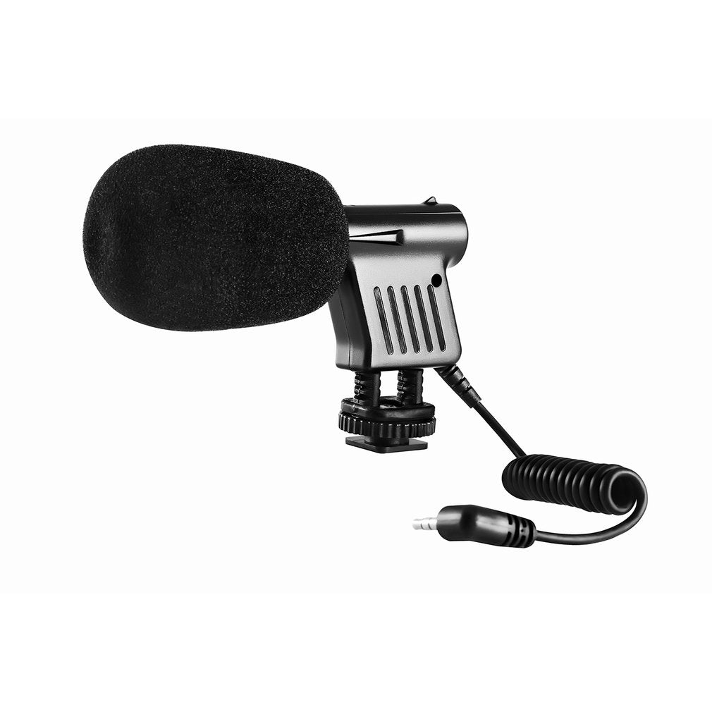 Boya BY-VM01 3.5mm Video Broadcast Recording Directional Condenser Microphone