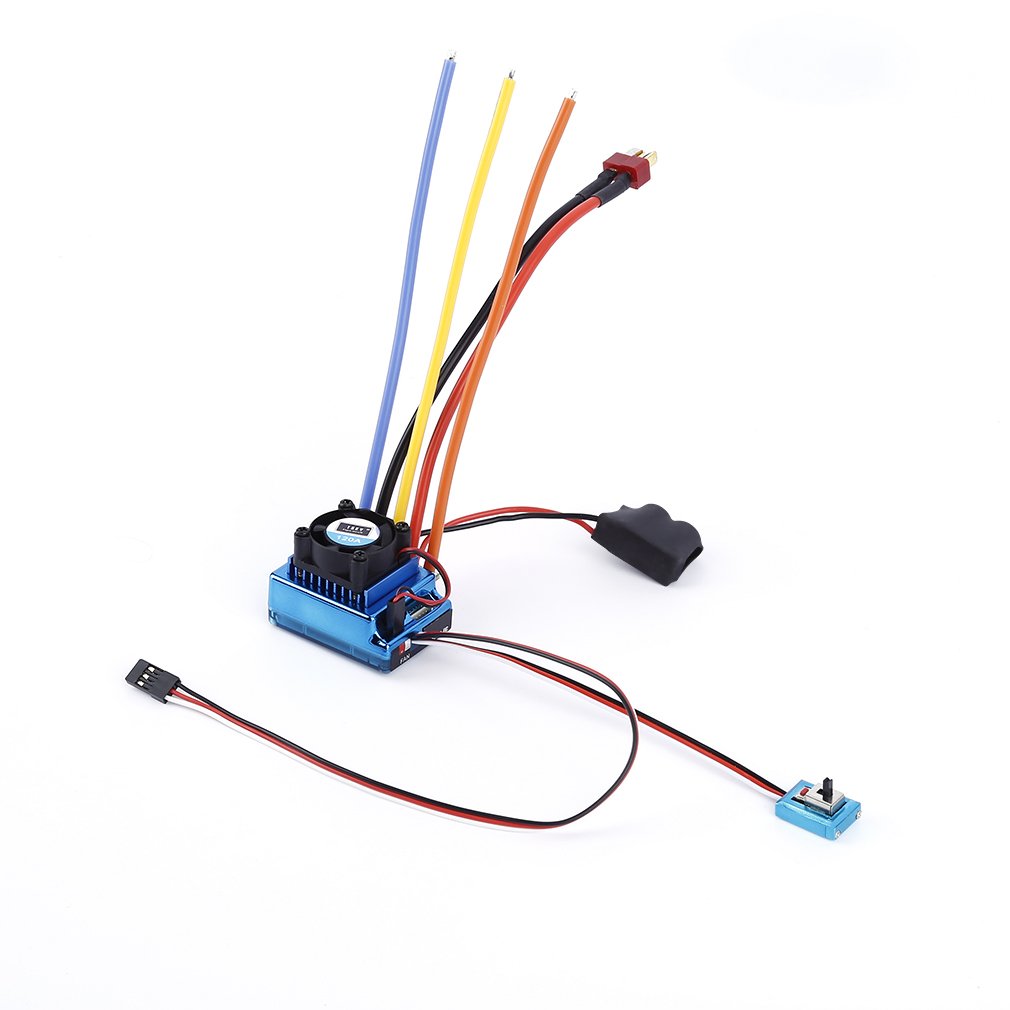 120A ESC Sensored Brushless Speed Controller for 1/8 1/10 Car/Truck Crawler