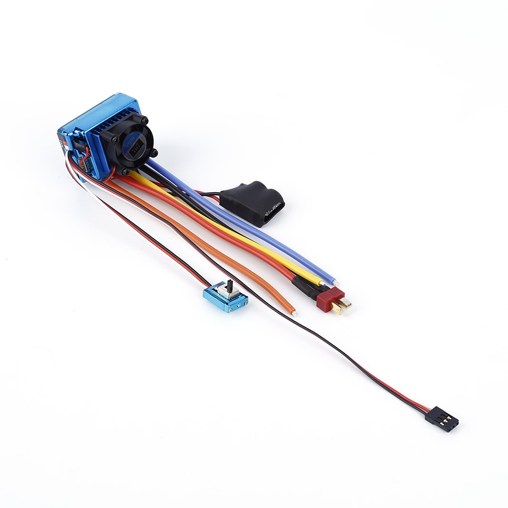 120A ESC Sensored Brushless Speed Controller for 1/8 1/10 Car/Truck Crawler