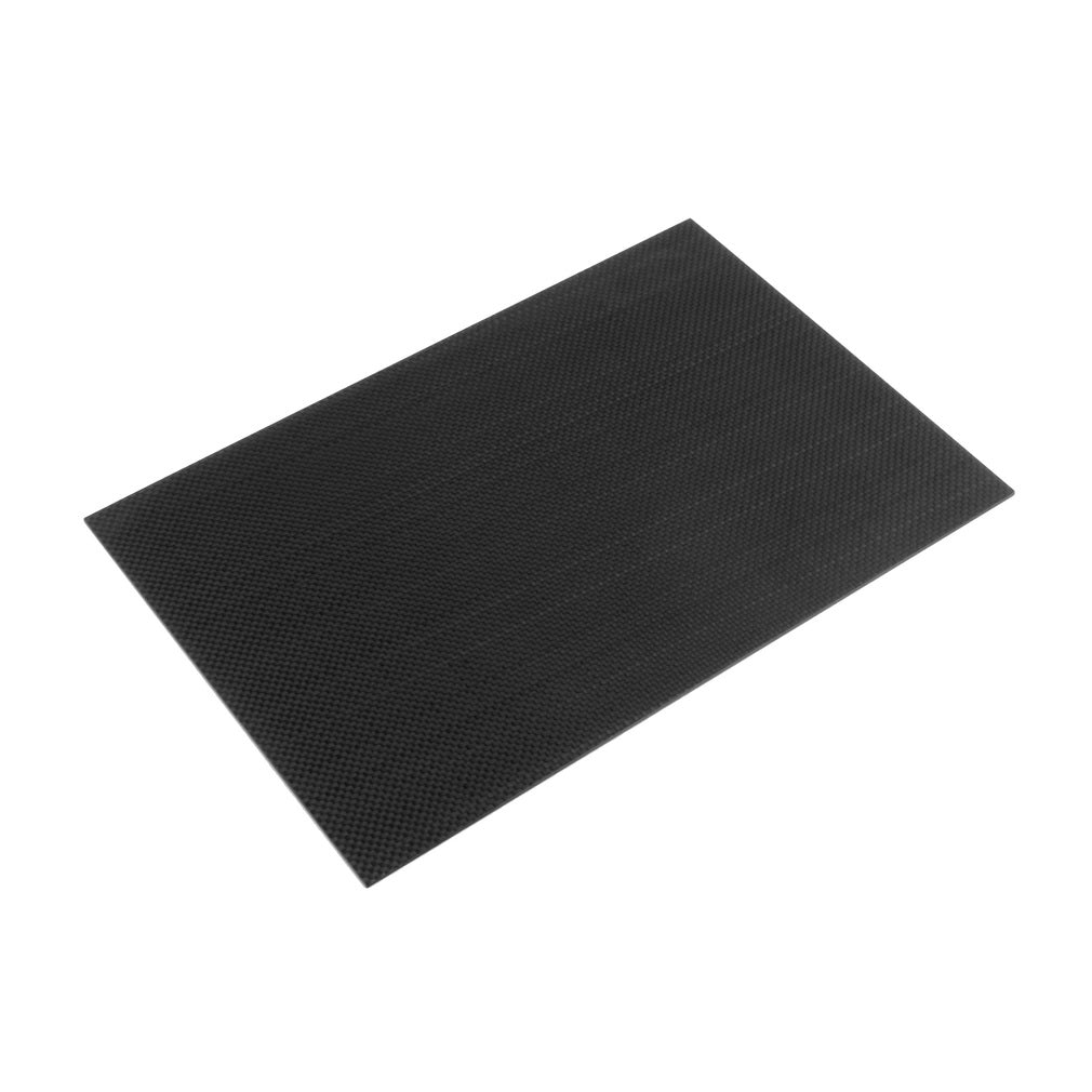 2*200*300mm Carbon Fiber Plate Panel Sheet 3K Plain Gloss Surface for Helicopters, RC Airplanes etc