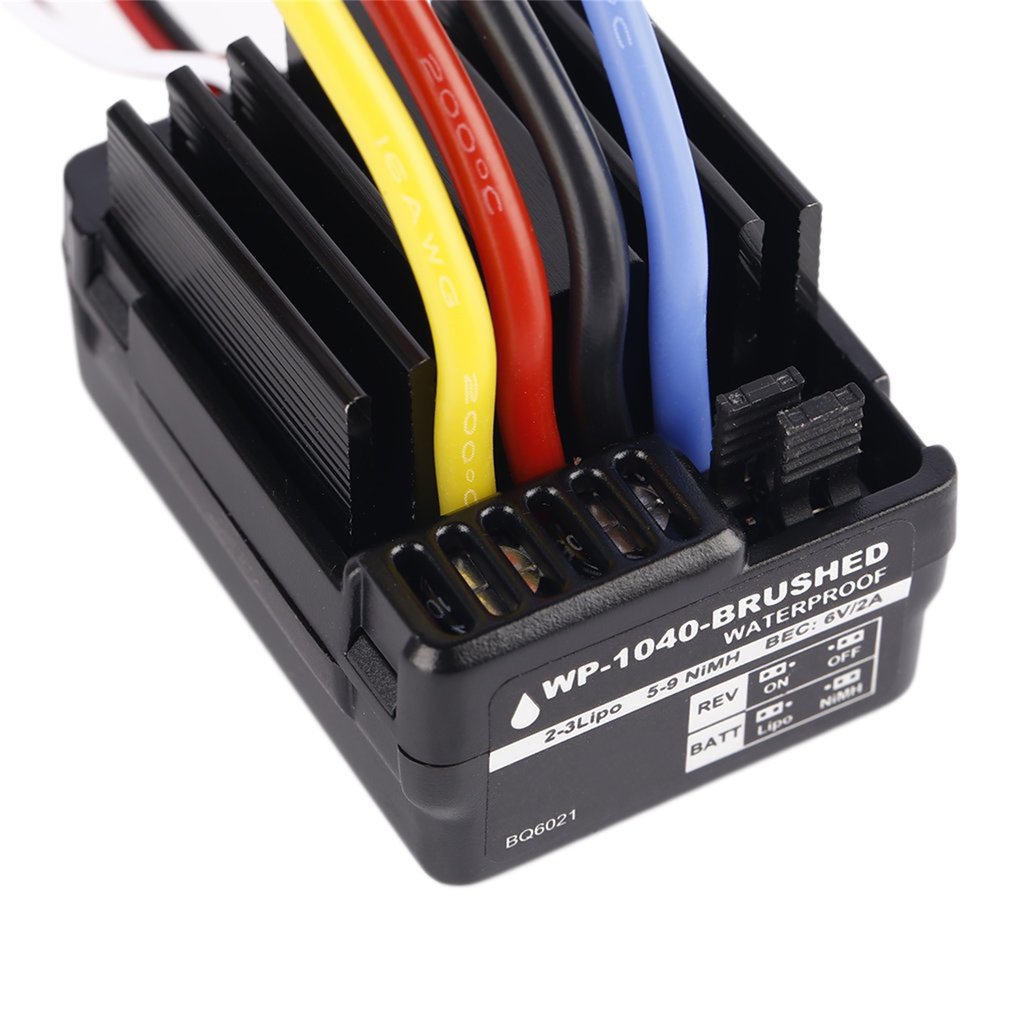 WP 1040 40A Waterproof Brushed ESC Controller