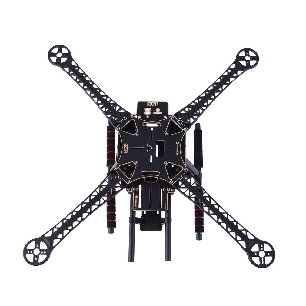 SK500 Wheelbase 4-Axis Quadcopter Frame Kit with Landing Skid Solder Point