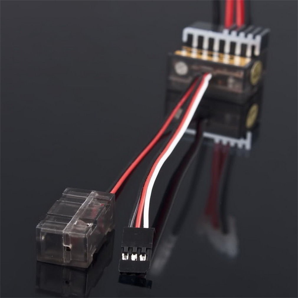 320A Brushed Brush Speed Controller ESC 1/8 1/10 RC Car Truck Boat Reverse