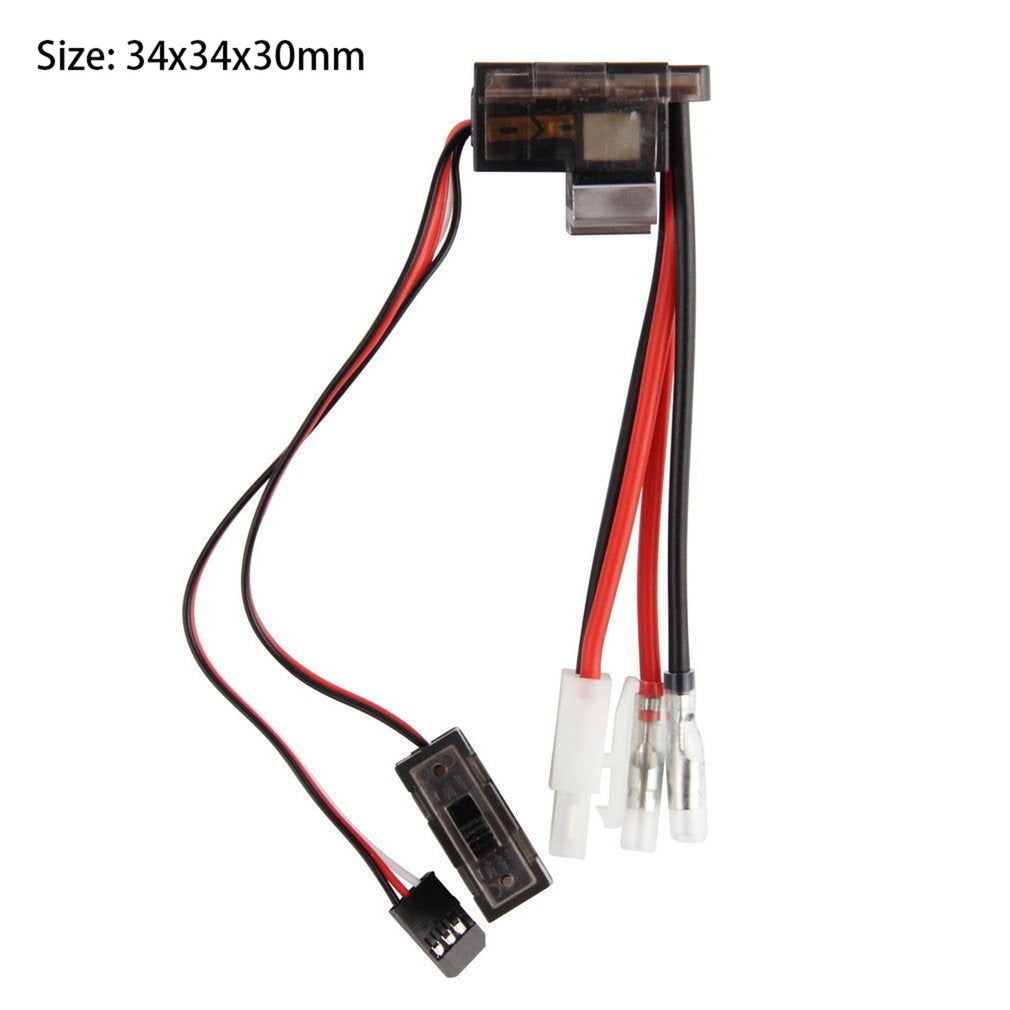 320A Brushed Brush Speed Controller ESC 1/8 1/10 RC Car Truck Boat Reverse