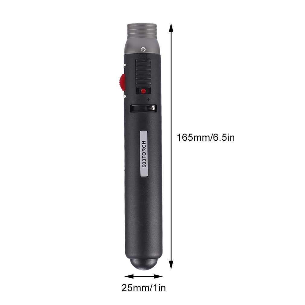 503 Pencil Jet Torch Butane Gas Lighter 1300? Flame Welding Soldering Tool