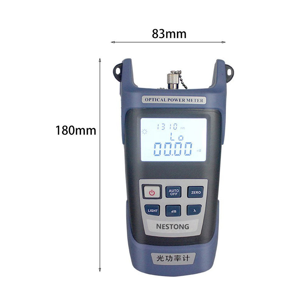 NESTONG High Precision Fiber Optical Power Meter -70~+10dBm SC/FC/ST Connector