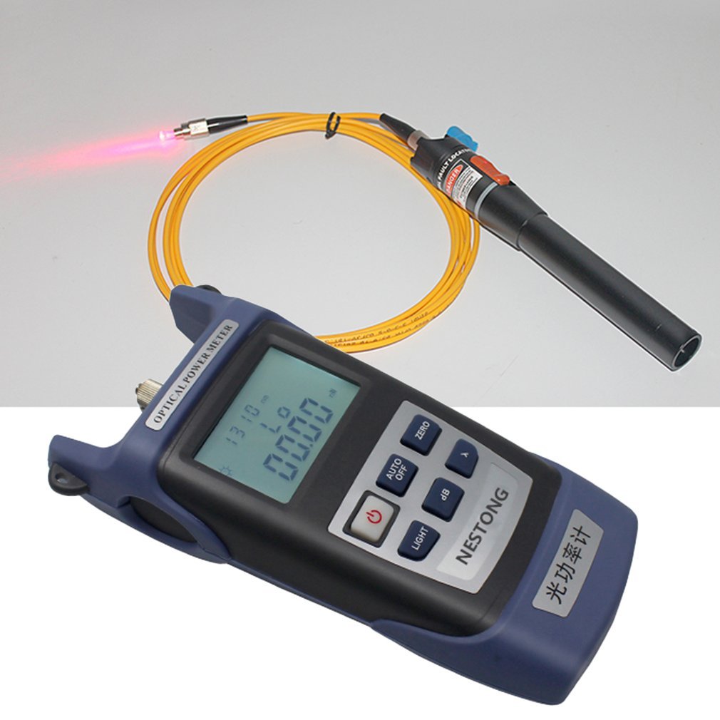 NESTONG High Precision Fiber Optical Power Meter -70~+10dBm SC/FC/ST Connector