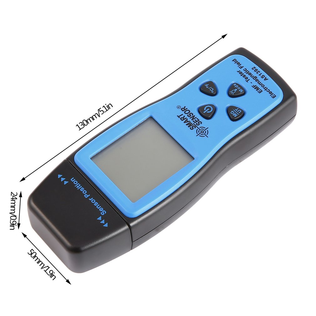 AS1392 Mini Digital LCD EMF Tester Electromagnetic Field Radiation Detector