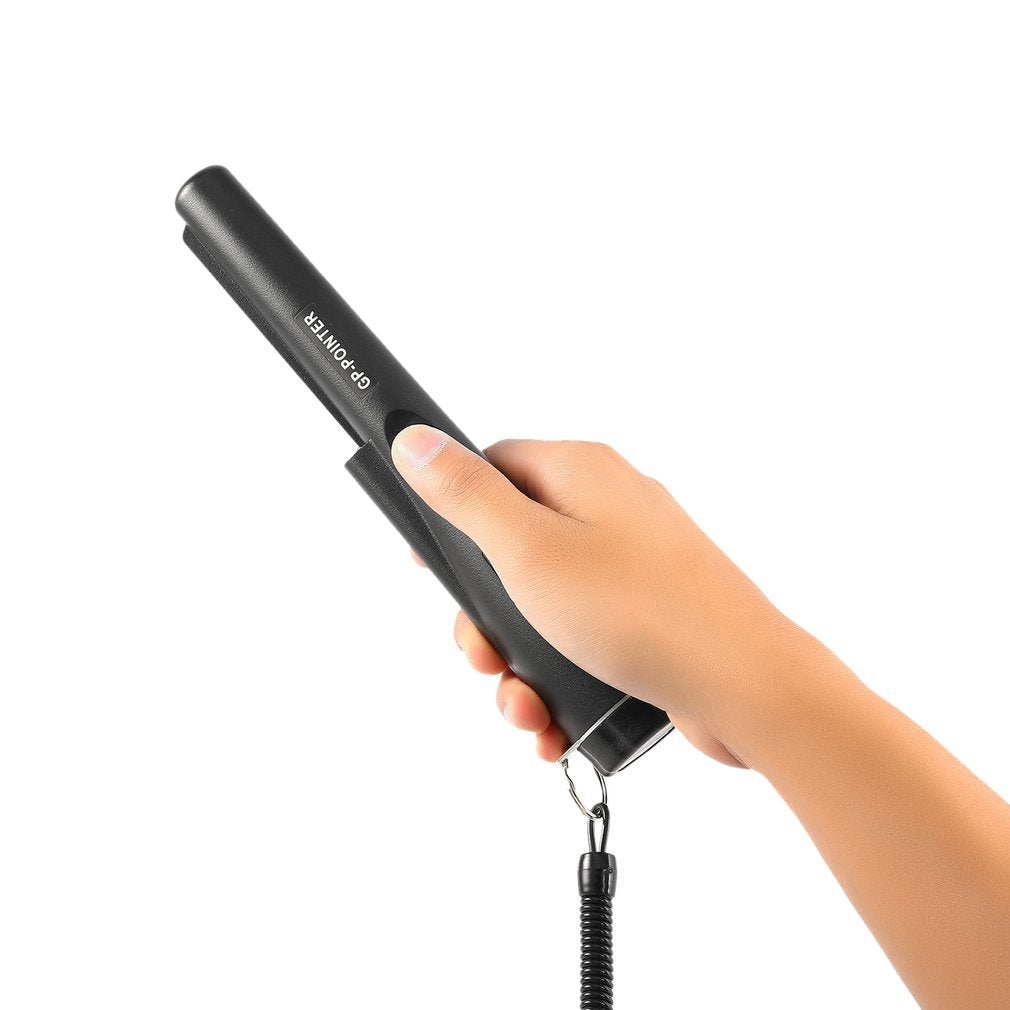 GP-POINTER Pinpointer Probe Metal Detector 360 Degree Side Detection - Black