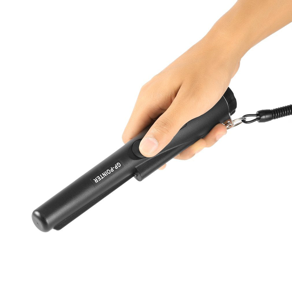 GP-POINTER Pinpointer Probe Metal Detector 360 Degree Side Detection - Black