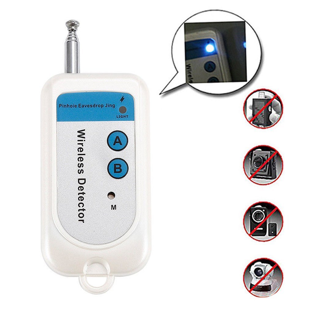 Wireless Signal Detector Radio Frequency Device Finder With Retractable Aerial