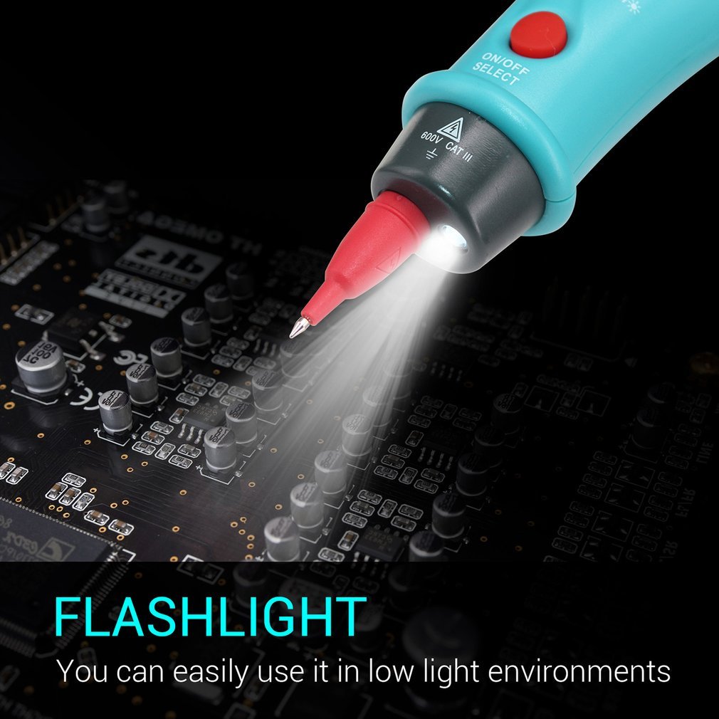 ZT203 6000 Counts Digital Multimeter AC DC Voltmeter Tester Portable Meter