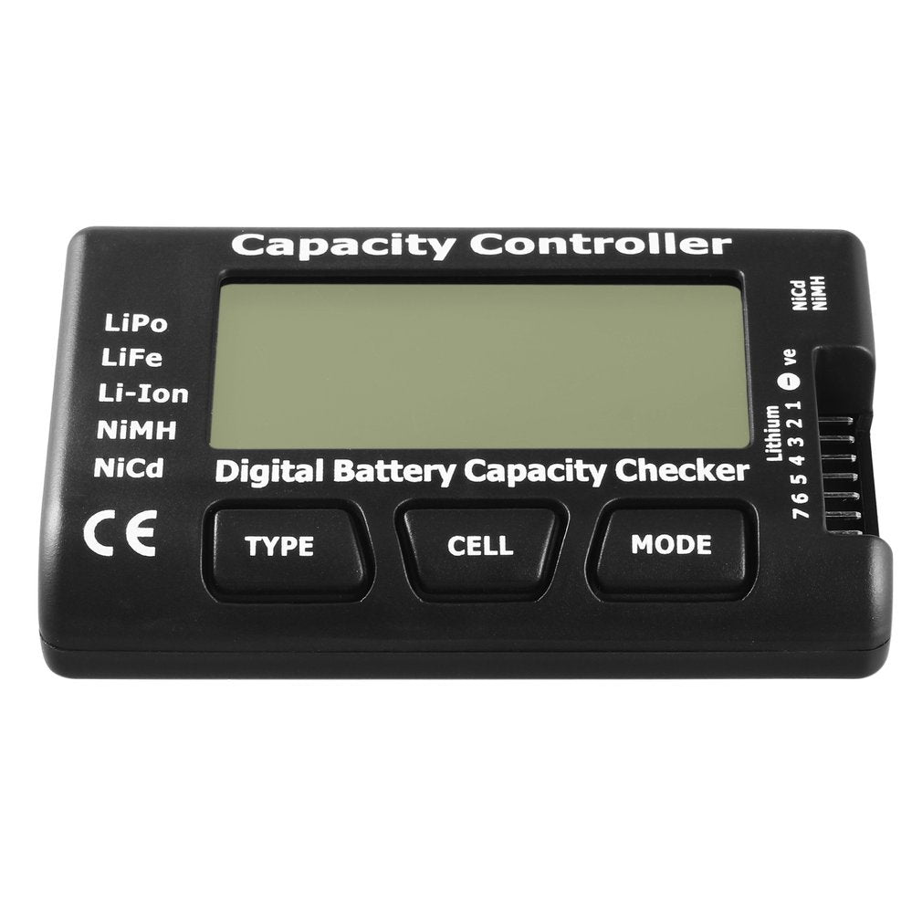 RC CellMeter-7 Digital Battery Capacity Checker for LiPo LiFe Li-ion Nicd NiMH