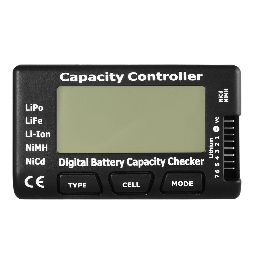 RC CellMeter-7 Digital Battery Capacity Checker for LiPo LiFe Li-ion Nicd NiMH