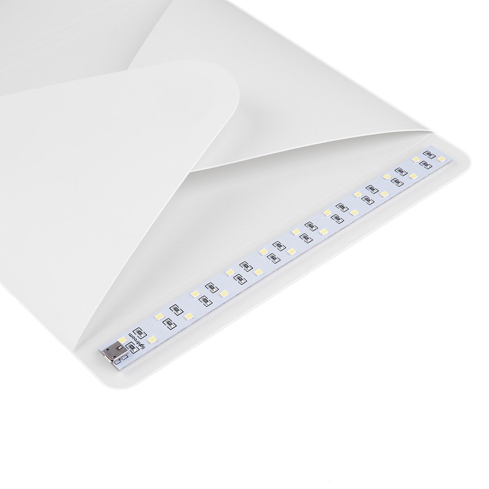 Portable Mini Photo Studio Box Photography Backdrop Built-in Light Photo Box