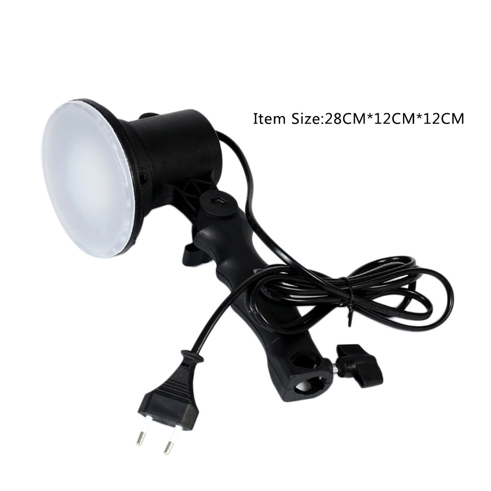 Handheld Portable LED Lamp Photography Studio Light Bulb Bright Camera Light - EU Plug