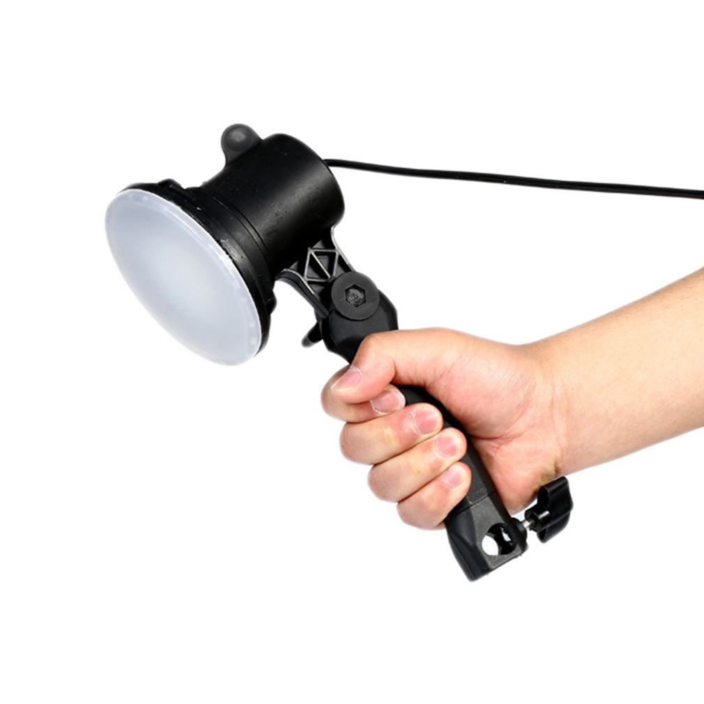 Handheld Portable LED Lamp Photography Studio Light Bulb Bright Camera Light - EU Plug
