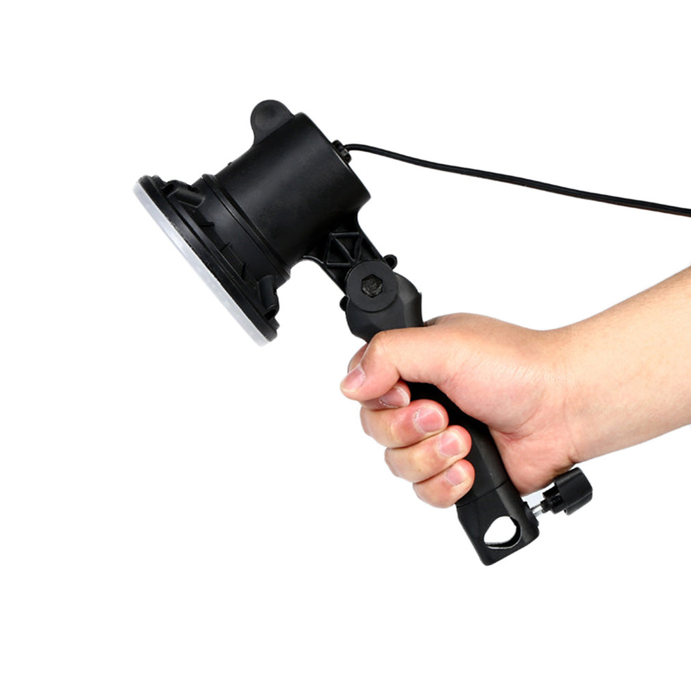 Handheld Portable LED Lamp Photography Studio Light Bulb Bright Camera Light - EU Plug