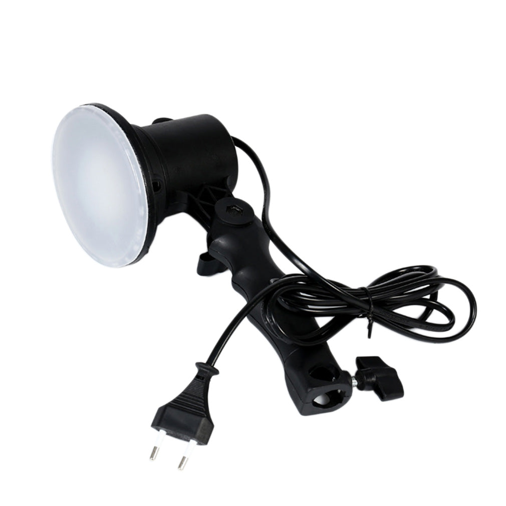 Handheld Portable LED Lamp Photography Studio Light Bulb Bright Camera Light - EU Plug