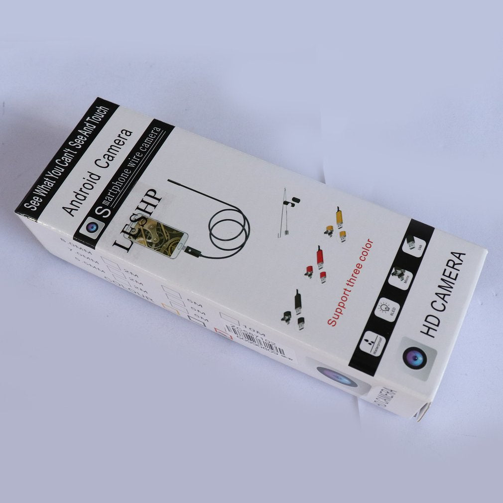 10M 6 LED Waterproof 5.5mm Phone Endoscope Inspection Camera for Android PC