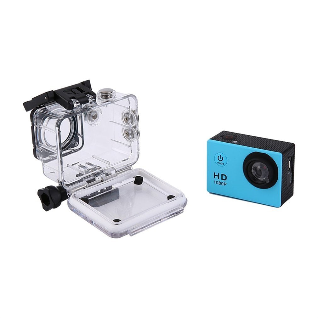 SJ4000(X2H) 2.0 inch HD 1080P 12MP Sports Camera Action Camera DV Video - Blue