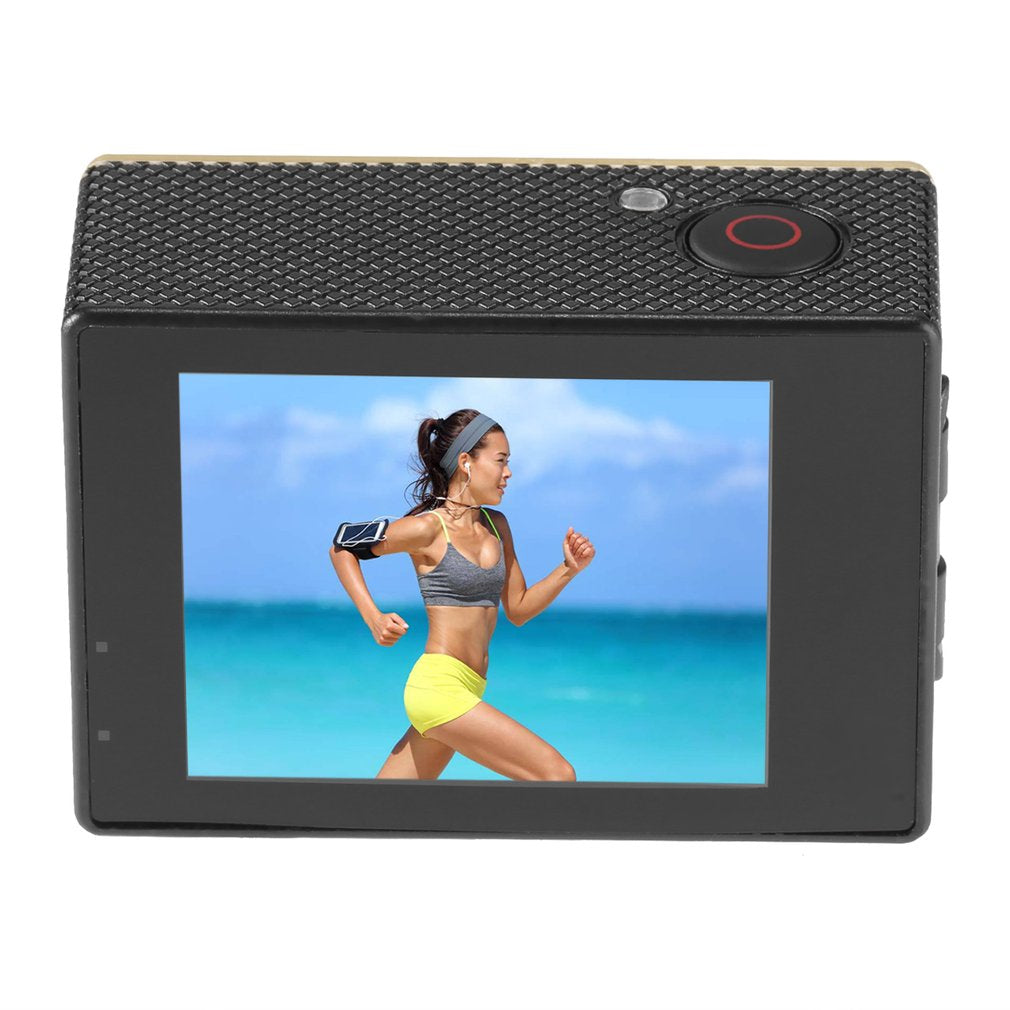 SJ4000(X2H) 2.0 inch HD Sports Camera Action Camera DV Video 1080P 12MP - Gold