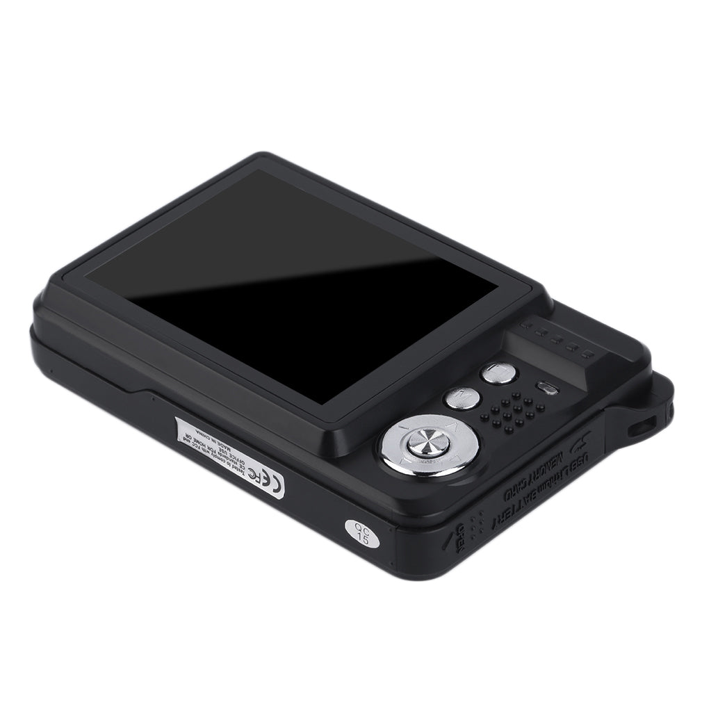 Black / US Plug - K09 2.7" LCD Screen HD 720P 18MP Digital Camcorder Camera 8X Zoom Camera