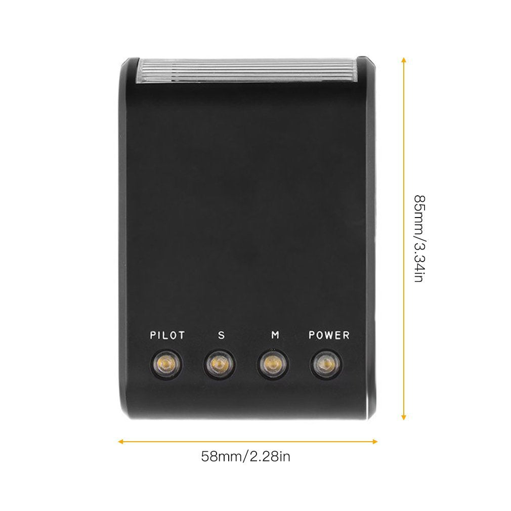 Digital Slave Flash Light Auto Single Contact Standard for Hotshoe Camera