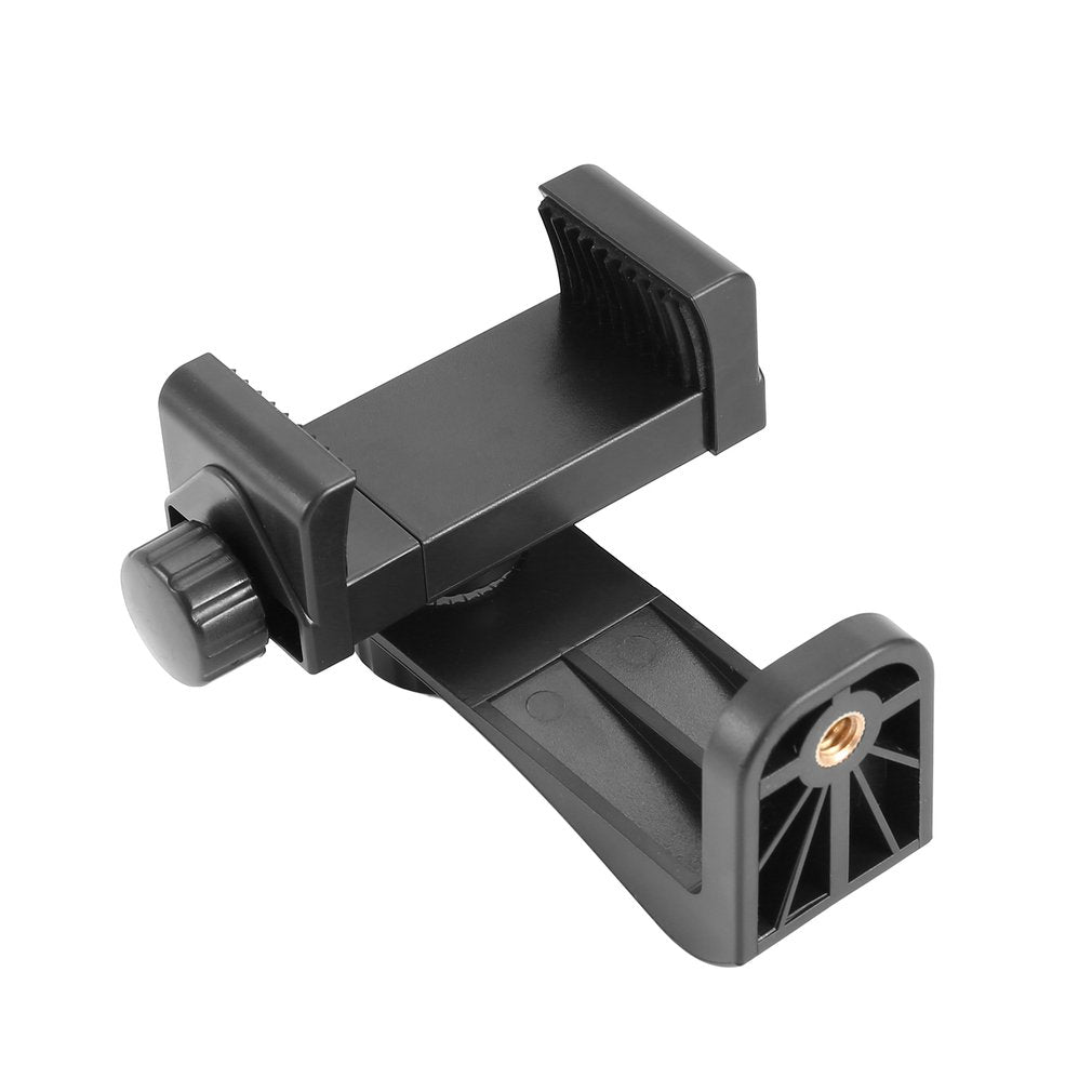 Universal Tripod Mount Clip Bracket Holder for iPhone Samsung Xiaomi Huawei Etc, Clamp Width: 58mm-100mm
