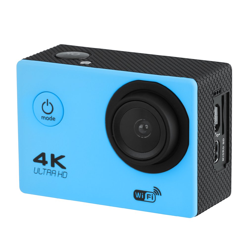 SJ60 2.0-inch LCD Waterproof 4K Wifi HD 1080P Action Camera Camcorder - Blue