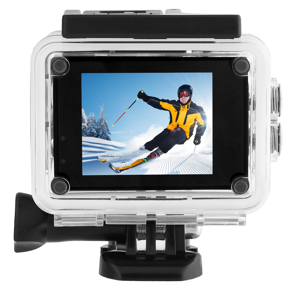 SJ60 2.0-inch LCD 1080P Sports Camera Waterproof 4K Wifi HD Camcorder - Gold