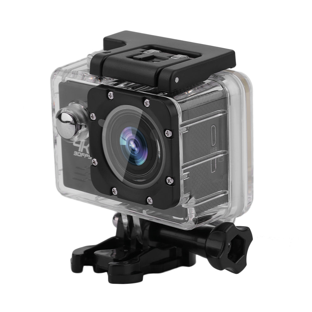 EK7000 Professional Action Camera Set Ultra HD Wireless Sports Action Camera - Black
