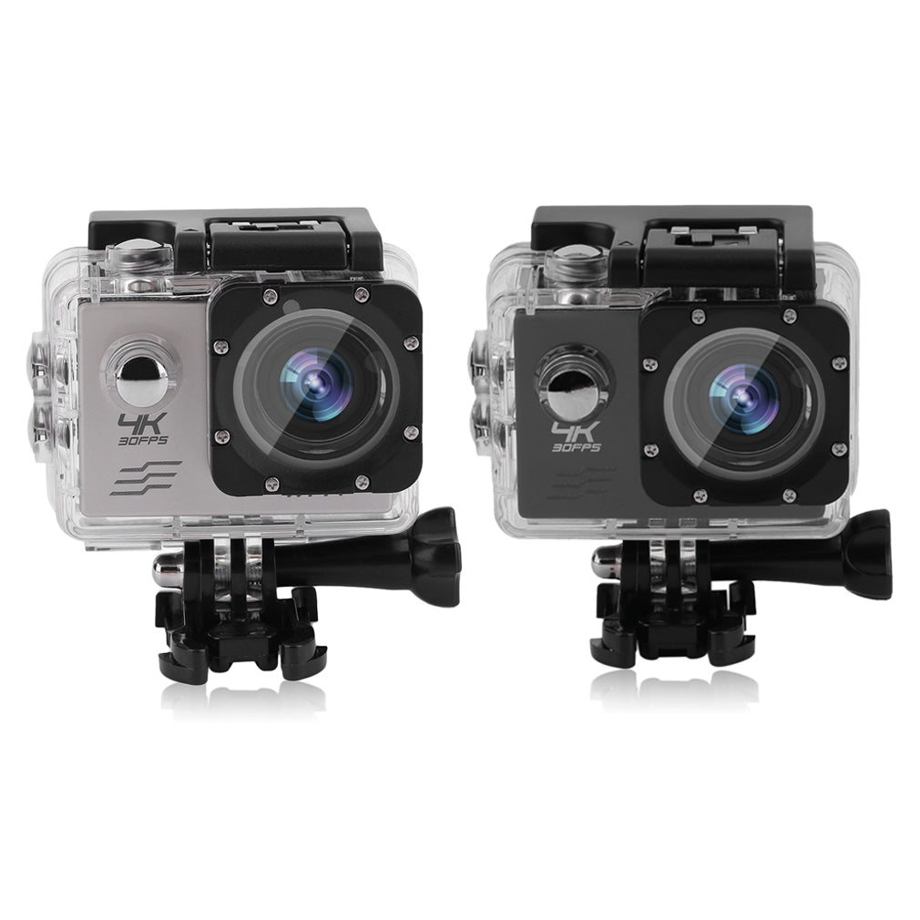 EK7000 Professional Action Camera Set Ultra HD Wireless Sports Action Camera - Black
