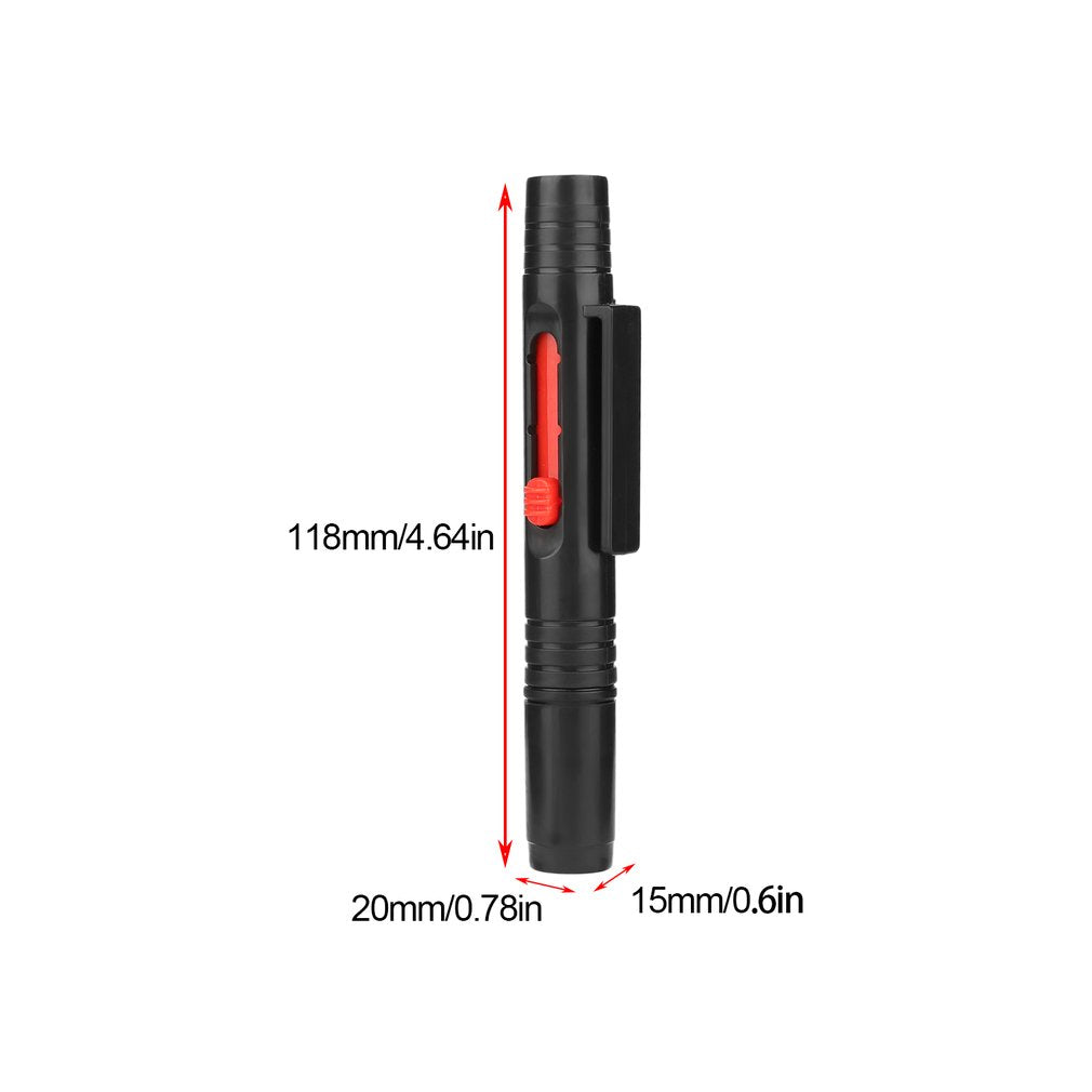 2PCS ONLENY Camera Lens Cleaning Pen Dust Cleaner Retractable Cleaning Brush