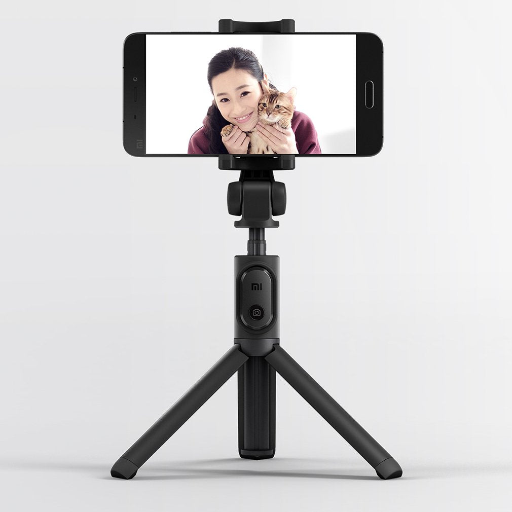 Xiaomi Mi FBA4070US Portable Extendable Bluetooth 3.0 Selfie Stick Monopod Tripod - Black / US Version
