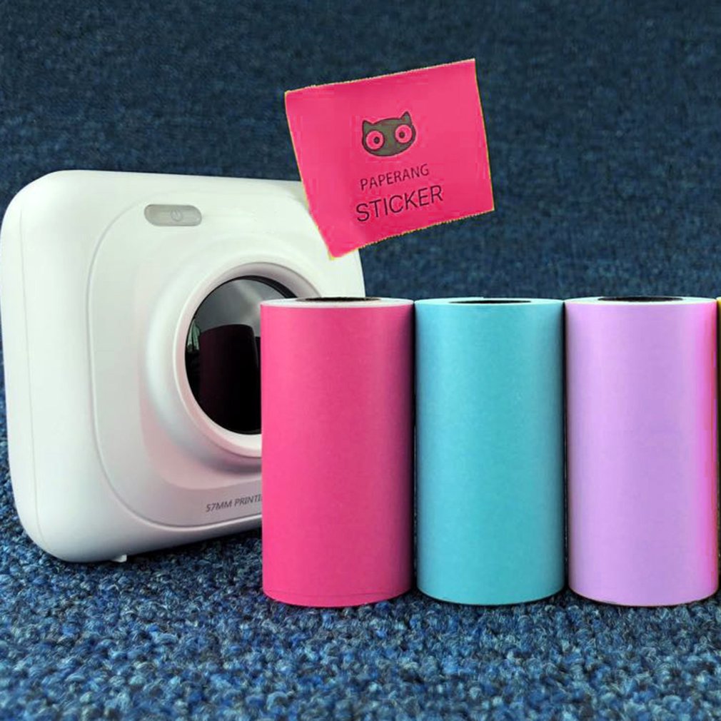 Long Service Life Non-Fade Photo Printer Photo Printing Thermal Printing Paper - Blue