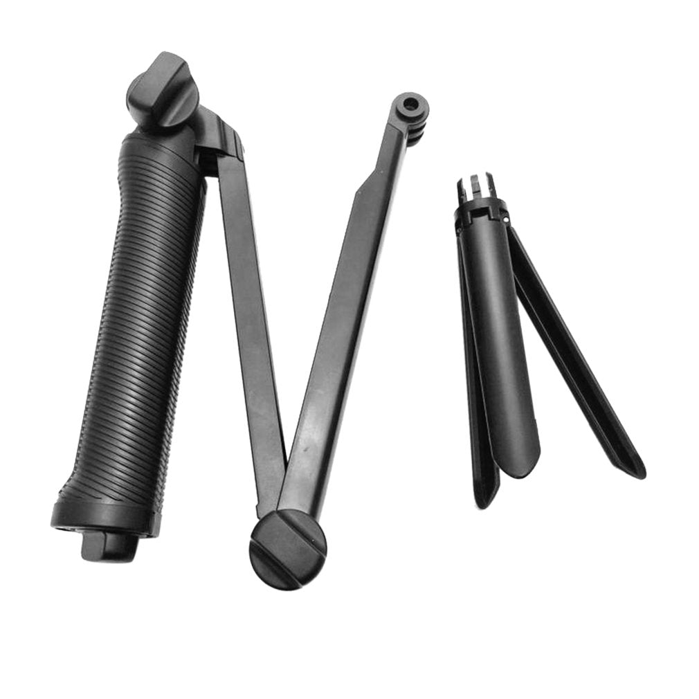 3-Ways Monopod Mount Action Camera Grip Tripod Suitable For Gopro Hero 5/4