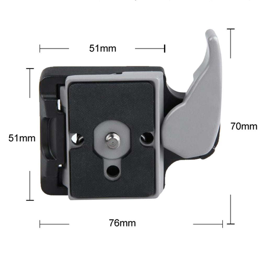 Camera 323 Quick Release Clamp Adapter for Manfrotto 200PL-14 Compat Plate