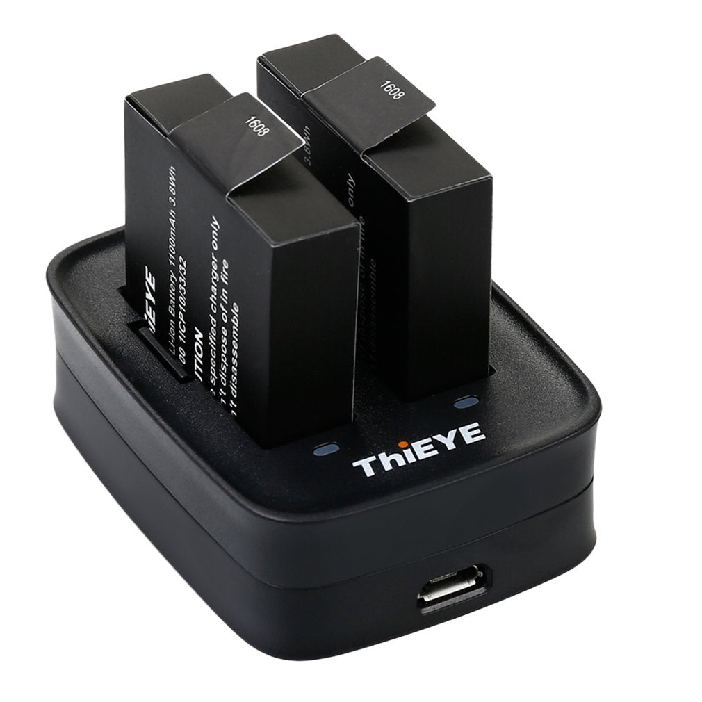 THIEYE Two Slots Battery Charger to T5e