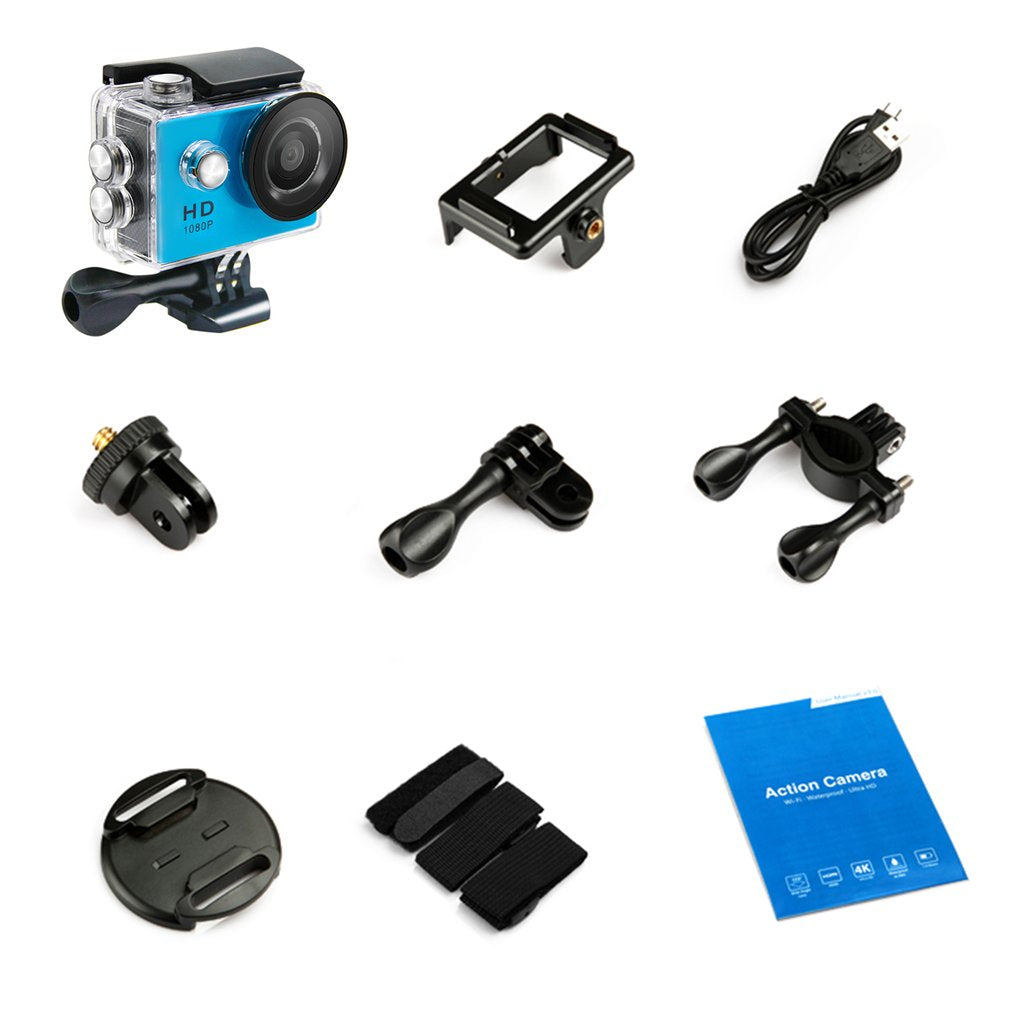 Mini A9 DV Waterproof 1080P Full HD Sport Action Camera Camcorder