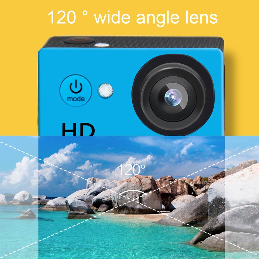 Mini A9 DV Waterproof 1080P Full HD Sport Action Camera Camcorder