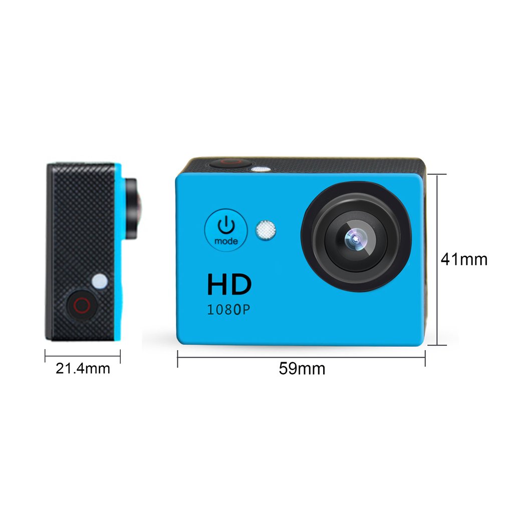 Mini A9 DV Waterproof 1080P Full HD Sport Action Camera Camcorder