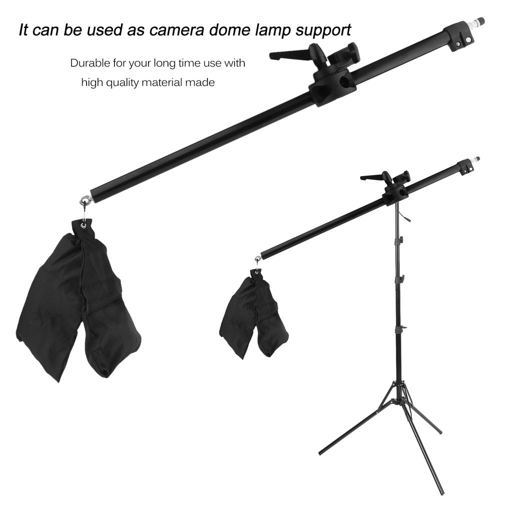 Camera Cross Arm Telescopic Boom Arm Studio Photo Stand Top Light Support