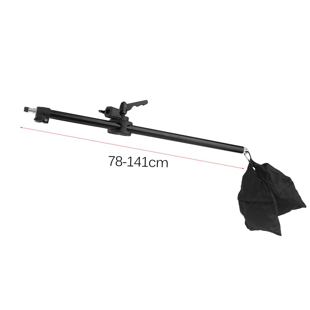 Camera Cross Arm Telescopic Boom Arm Studio Photo Stand Top Light Support