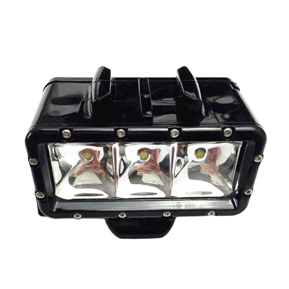Underwater Diving Waterproof 40m LED Flash Video Light Mount