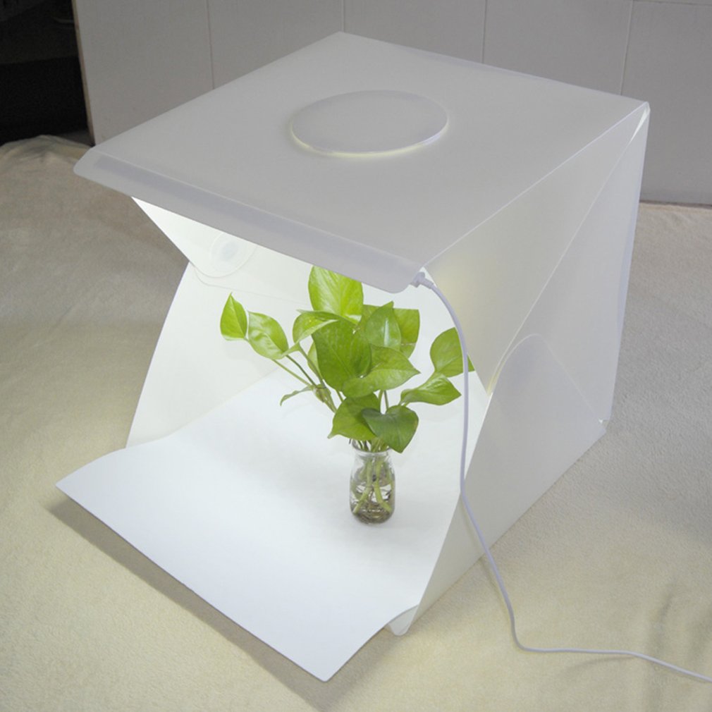 Mini Portable Folding Lightbox Photography Studio Softbox Light Box - Size: 40 x 40cm
