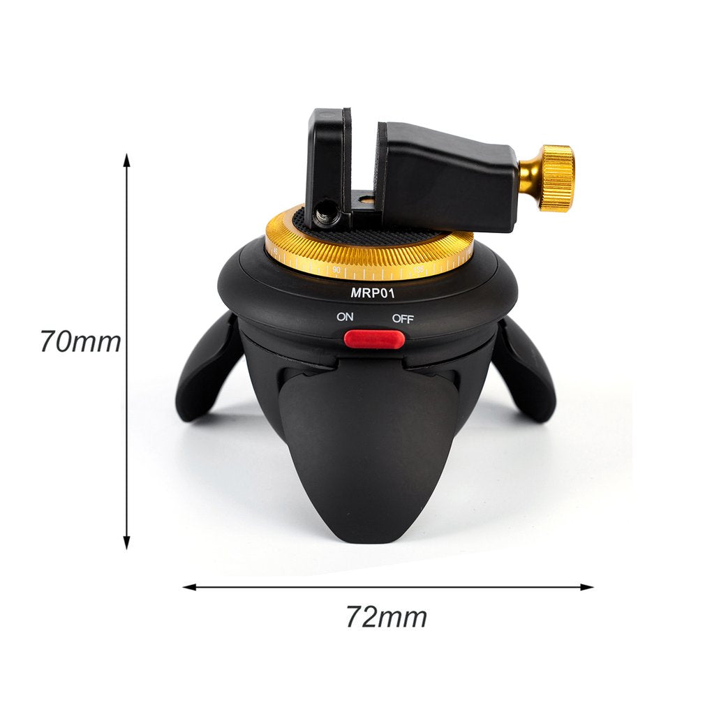 AFI MRP01 Portable Tripod Head 360-Degree Time Lapse Rotation Panorama Head