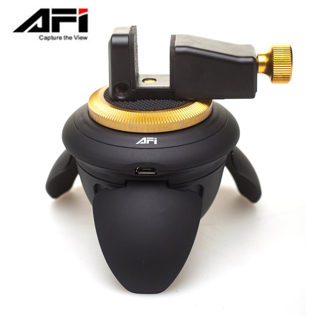 AFI MRP01 Portable Tripod Head 360-Degree Time Lapse Rotation Panorama Head